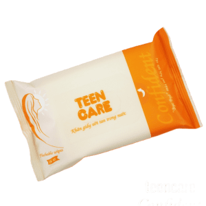 Teen Care Confident Flushable Wet Wipes (16 sheets)