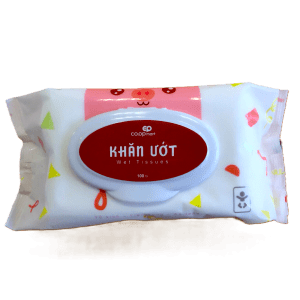Co.opmart Wet Tissues Baby Care Gentle Clean (100 sheets)