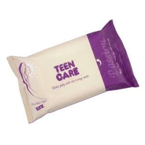 Teen Care Passion Flushable Wet Wipes (16 Sheets)