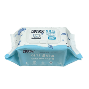 Kiyou 99% Pure Water Baby Wipes (120 sheets)