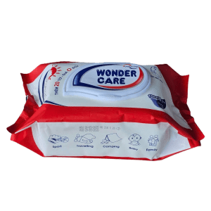 Wondercare Wet Wipes Family Pack Bonus Size (120 sheets)