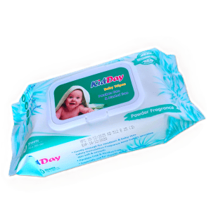 KidDay Baby Wipes Powder Fragrance (90 sheets)